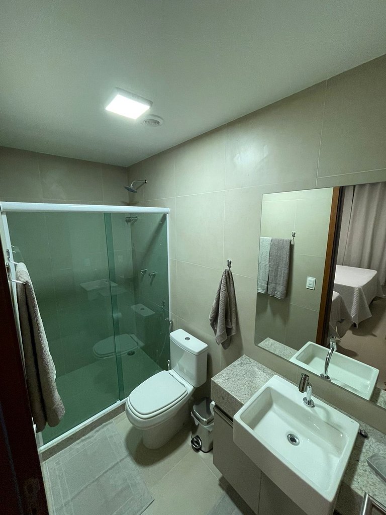 Flat 2 quartos ao Lado da Igrejinha de Carneiros