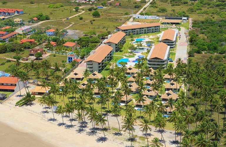 Flats de Luxo em Carneiros, a beira mar, pé na Areia | Carne